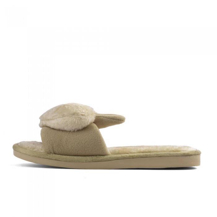 دمپایی زنانه حوله ای طرح قلب کیتو کیت کد 27